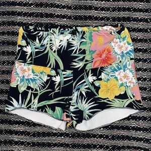 Hawaiian Yoga Shorts